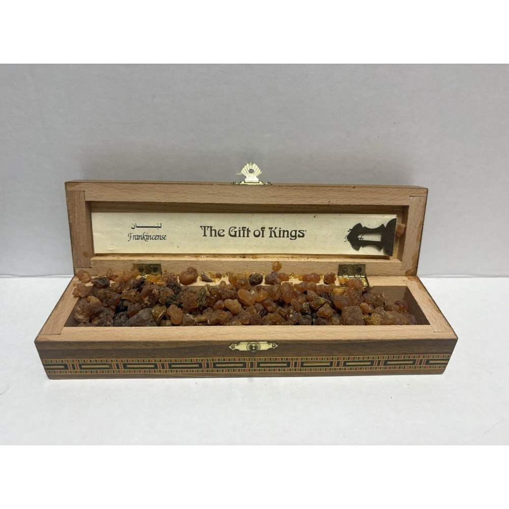 The Gift of Kings Box of Frankincense and‎ Myrrh Incense Burner